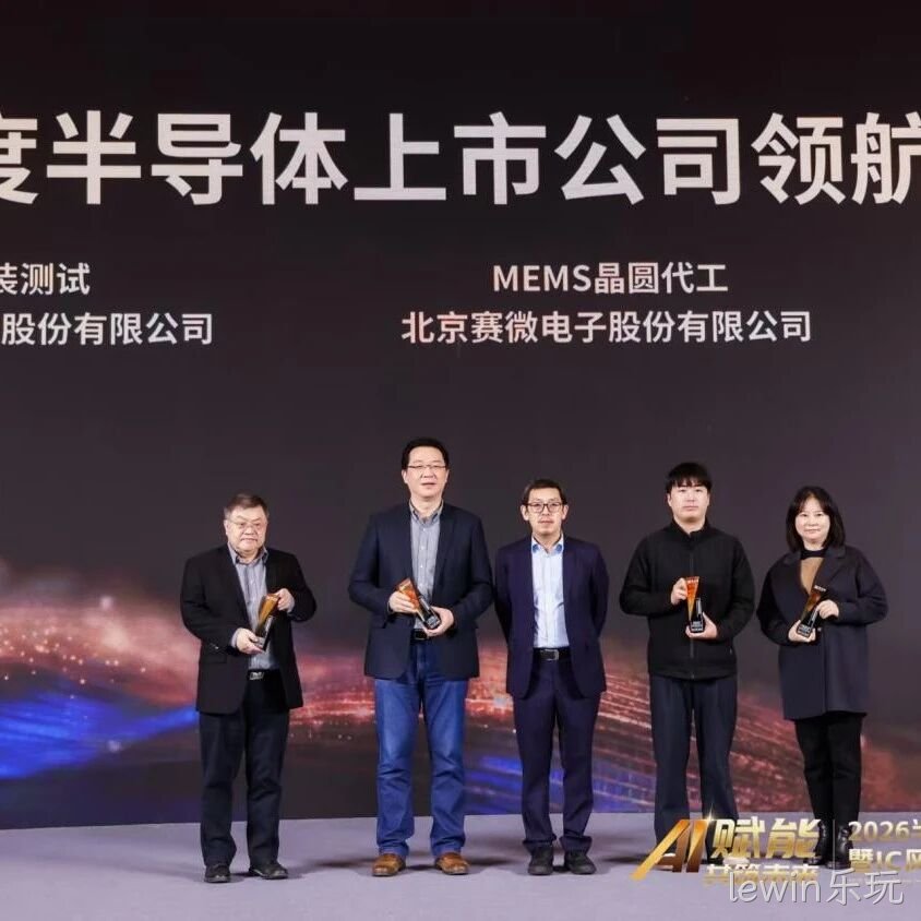 lewin乐玩</a>荣获IC风云榜年度半导体上市公司领航奖